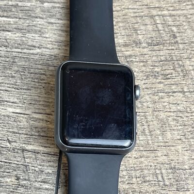 Apple Watch Series 1 Smartwatch Black Strap 42mm Touchscreen