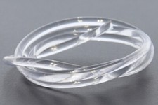 Kautschukband 3.0mm &Oslash; 100cm transparent - Kautschuk Halsband