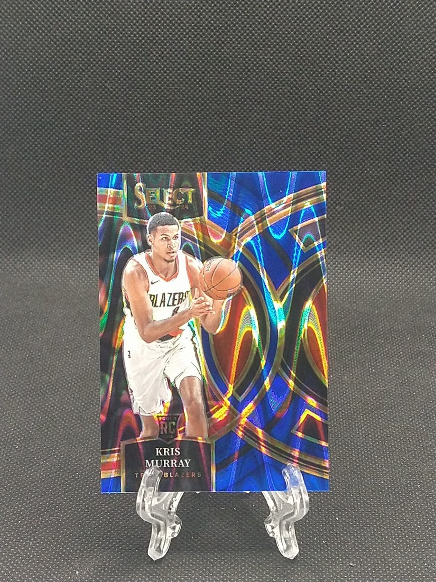 2023-24 Panini Select Kris Murray RC Blue Tectonic Prizm /99 #91