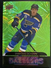 20-21 UD Series 2 Hockey Green Dazzlers DZ-87 Brayden Schenn