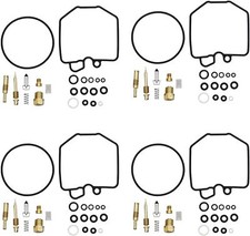 XQSMWF 4Pcs Carburetor Rebuild Kits Carb Compatible with Honda Goldwing 1100