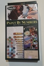Paint by Number for Teens/Adults Spaniel Puppy Dog Flowers New Open Box
