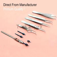 Hair Transplant FUE Hair Punch 0.8mm, 0.9mm, 1.0mm one serrated set of 10