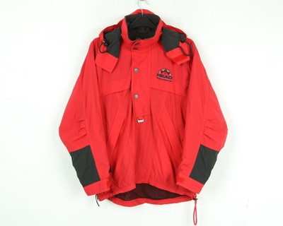 HEAD Anorak Unisex Herren S Damen M Kapuze Jacke Pullover Mantel Windbreaker Retro Vintage