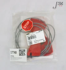 17748 APPLIED MATERIALS TOOL, CABLE LOCKOUT DEVICE, RED CSI (NEW) 3920-00296