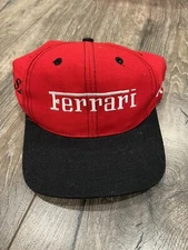 Vintage 90s Ferrari FI Racing Apex One 333 SP Scandia Snapback Hat Race