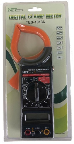 NETcom Digital Clamp Meter up to AC Current 200A-1000A, AC Voltage 200V-750V - Picture 3 of 4
