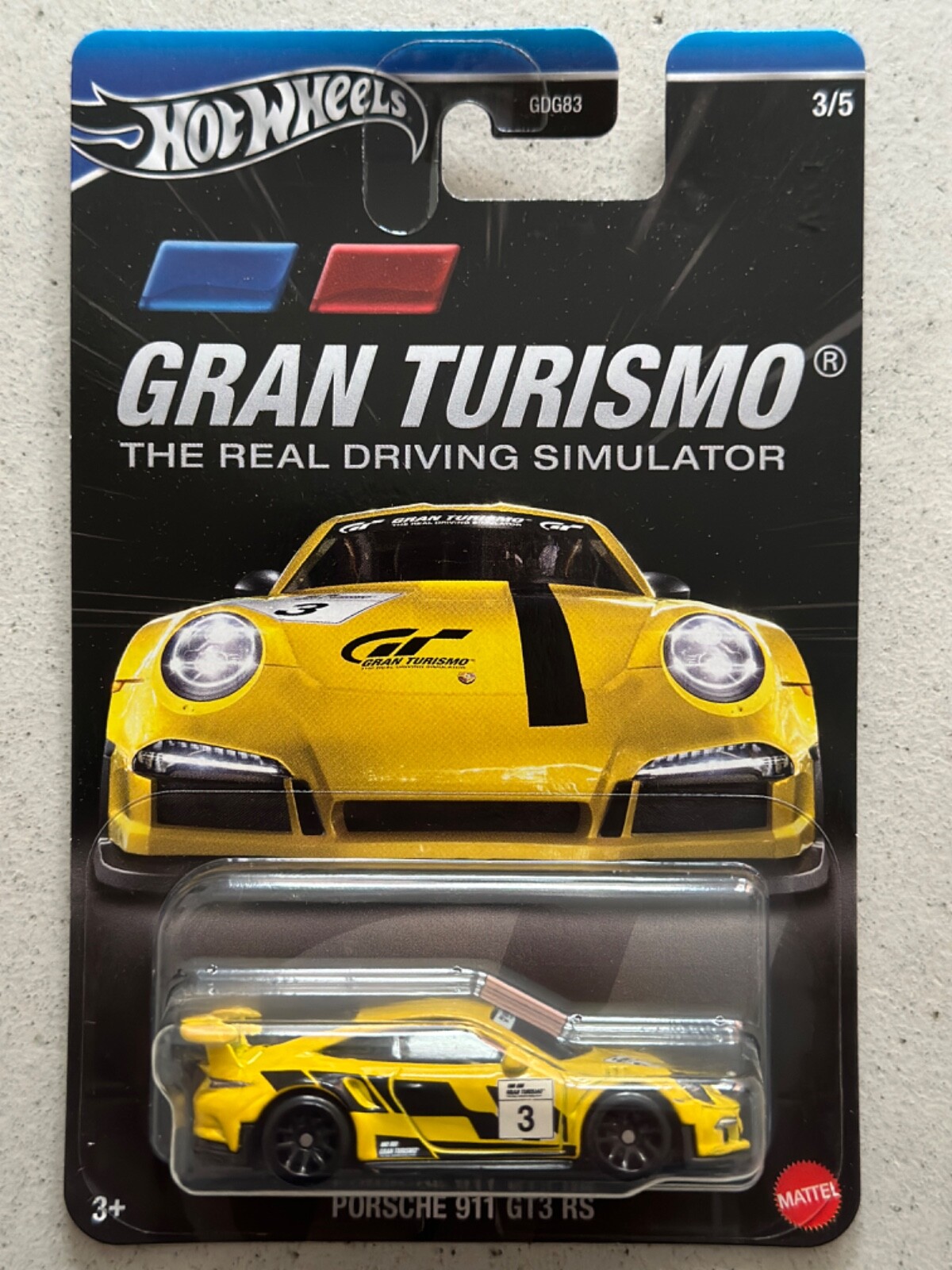 Hot Wheels Gran Turismo PORSCHE 911 GT3 RS with Protector 991