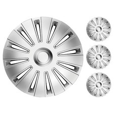 Set 4er Radkappen Daytona Serie Argo Radzierblenden 13"/14"/15"/16" Silber