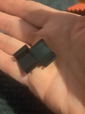 13 Dead End Drive 3 Black Plastic Clips 1993 Replacement Pieces Parts