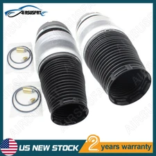 Pair Front Air Suspension Spring Bags For VW Touareg Audi Q7 Porsche Cayenne US