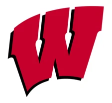 Wisconsin Badgers NCAA Weather Resistant Vinyl Die Cut Sticker Decal 01