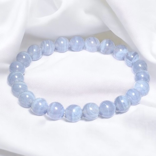 Pulsera de piedras preciosas naturales elástica elástica 6 mm 8 mm genuina hecha a mano para hombres y mujeres - Imagen 16 de 93