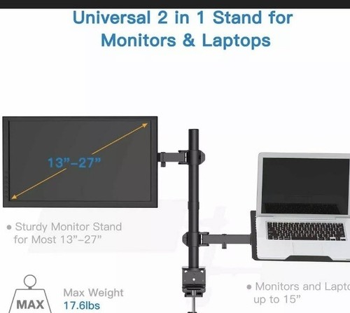Motion Monitor Desk Mount Stand 