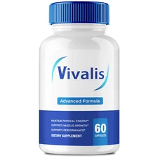 Vivalis for Men ed, Male Health Pills to Boost Energy & Vitality 60ct