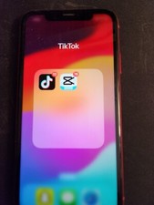 iPhone With TikTok And CapCut Rare I Phone Xr No Scratches Great Condition
