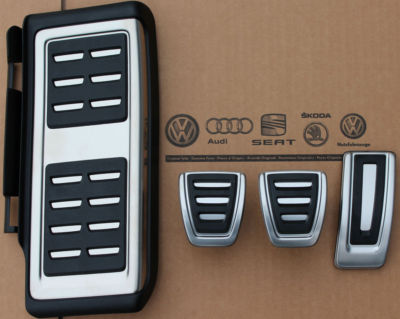 original Skoda Kodiaq Pedalset Pedale Pedalkappen pedal pads caps Kodiak Sport