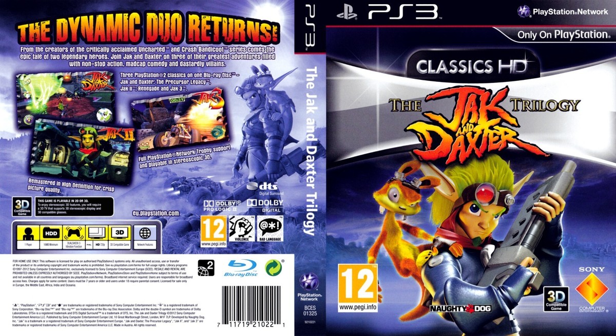 The Jak and Daxter Trilogy sur PlayStation 3