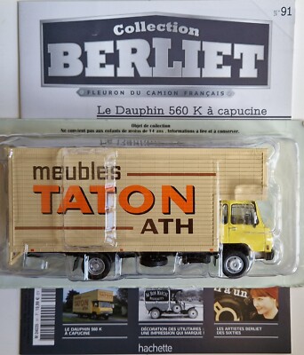 IXO 1/43 - Berliet 31 - Berliet GLM 10 b pinardier Carriere Mauguio