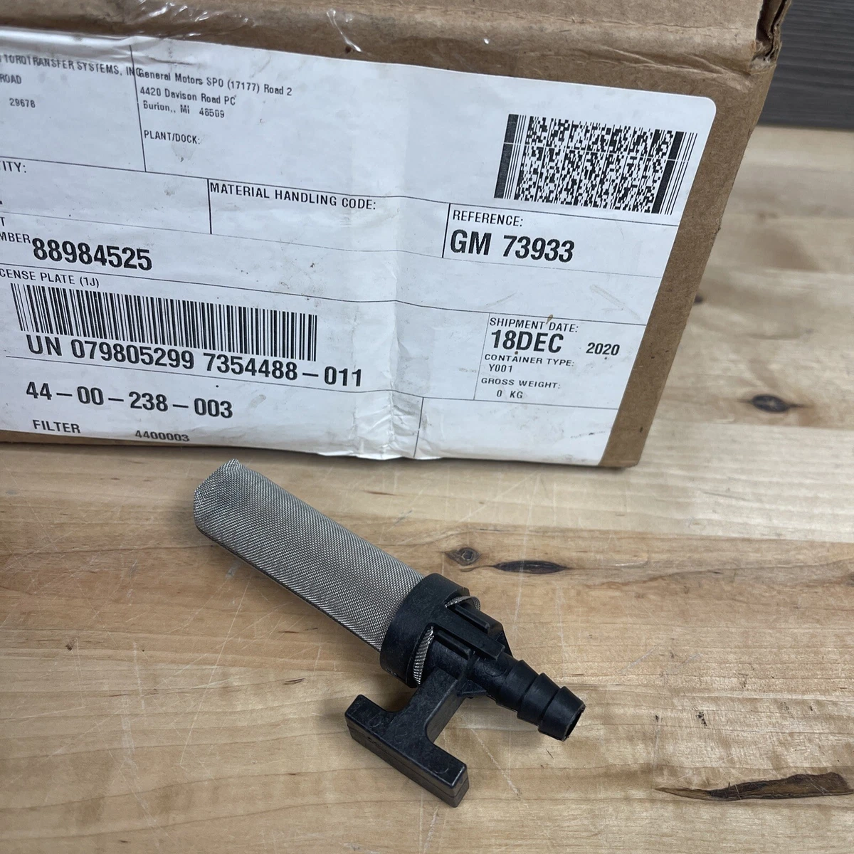 Genuine GM Transfer Case Oil Pump Screen 88984525 New | eBay