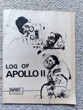 NASA, 10th Anniversary Log of Apollo 11, Man's First Trip Landing on the Moon