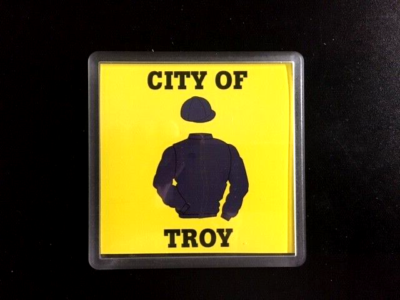 #ad #ad DRINKS COASTER CITY OF TROY OR ANY DESIGN GBP 2.50
