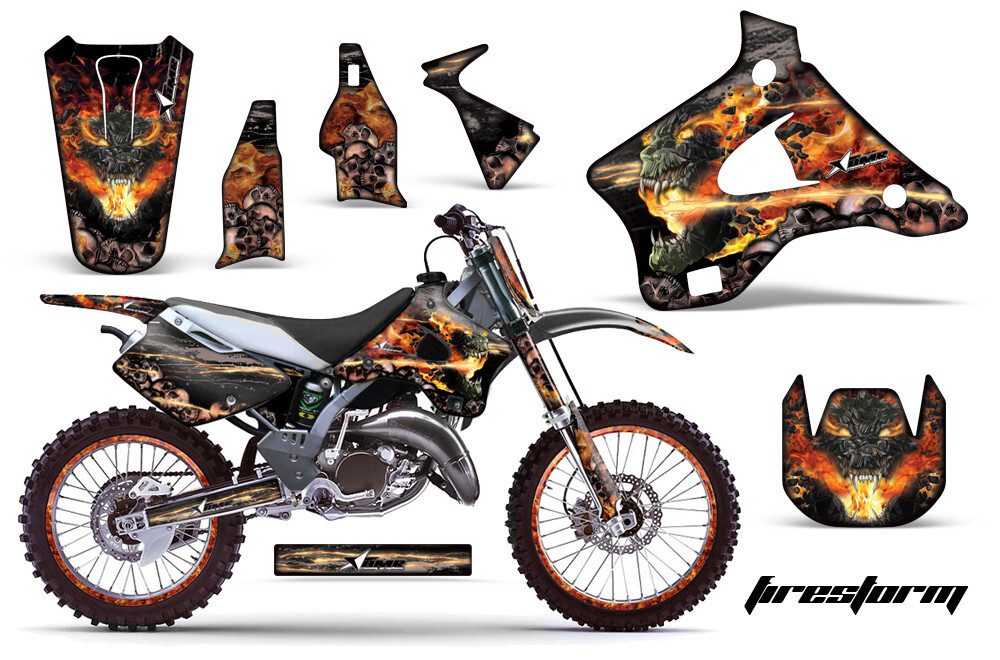Graphics Stickers +#PLT/RIM Decals For Kawasaki KX125 KX250 1994