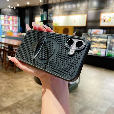 Heat Dissipation Mag Safe Magnetic Case Cover For iPhone 16 15 Pro Max 14 13 12