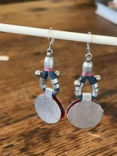 ayala bar earrings, NWOT, French Wire