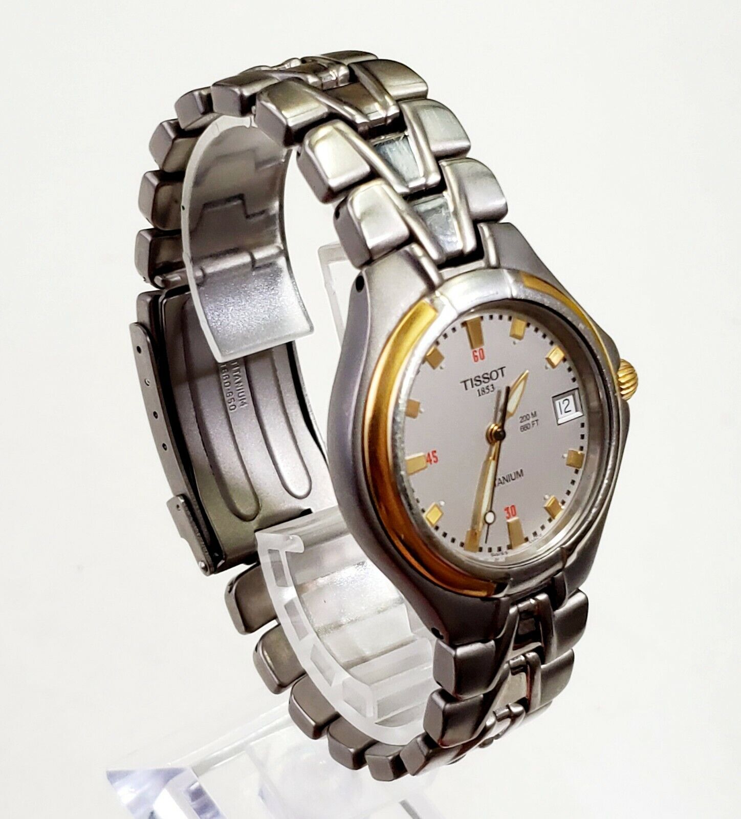 あくまで ヤフオク! 腕時計 T660 メンズ 白 - TISSOT(ティソ) ダメージレ