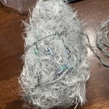 Yarn Bee Yarn DECADENCE 874 Pearl Sparks no Label . 3.7oz 132yd