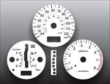 White Face Gauges for 2004-2007 Subaru Impreza 120 MPH Auto