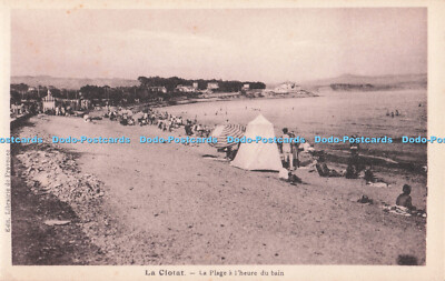 R725284 La Ciotat La Plage a l heure du Bain Librairie de Provence A Tardy