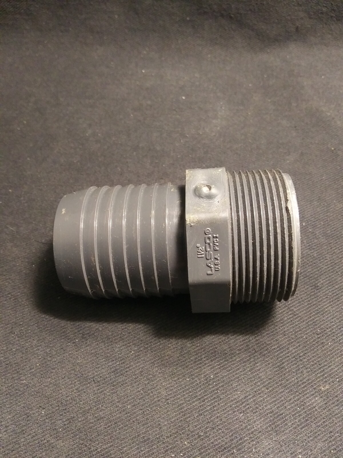 LASCO 1 1/2” PVC I Threaded Slip Male Adapter Fitting SCH80 D2609 1