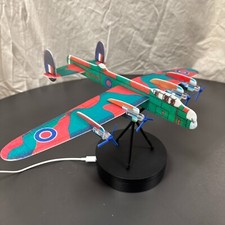 Flugzeug Styroporflieger HP DM Vintage Hans Postler Klassiker Flieger Airplane
