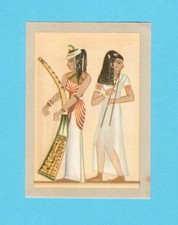 Egypt Egyptian Music Vintage Dutch Chocolate Card