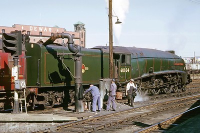 British Rail A4 Pacific 60034 Lord Farringdon Perth 19 07 66 Rail british-rail-a4-pacific-60034-lord-farringdon-perth-19-07-66-rail
