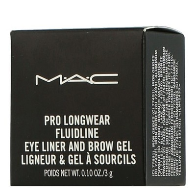 MAC Pro Longwear Fluidline Eye-Liner and Brow Gel - Blacktrack 3g