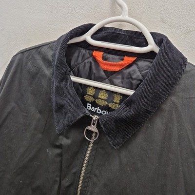 Barbour Storm Force Advection Lightweight 4oz Wax Waterproof Black