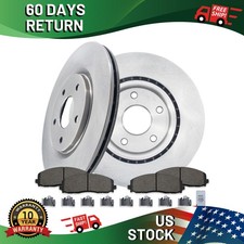 FRONT Rotors Brake Pads for Grand Caravan Jou...