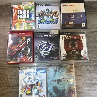 Lot Of 8 PlayStation 3 Games Final Fantasy Battlefield Homefront Need For Speed
