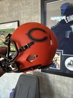 Luther Burden Autographed Chicago Bears Rave Speed Mini Helmet - Beckett W Holo