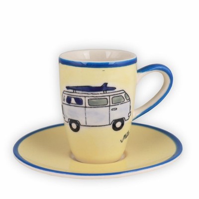 Mila Keramik Espresso-Tasse mit Untere Outdoor | MI-88312