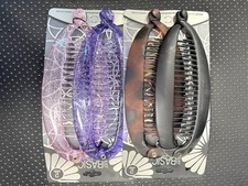 Hair Clips, 4PCS Banana Clips for Thick Thin hair, 4 Color Banana Hair Clips