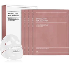 Bio-Collagen Real Deep Facial Lifting Anti-Wrinkle Mask (Pack of 5)US Seller