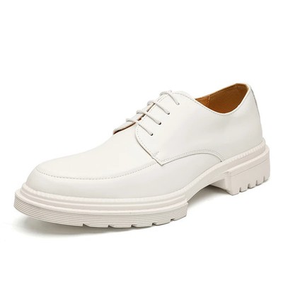 Leather Casual Business Shoes Men Dress Shoes Outdoor Formal Moccasins Work Shoe