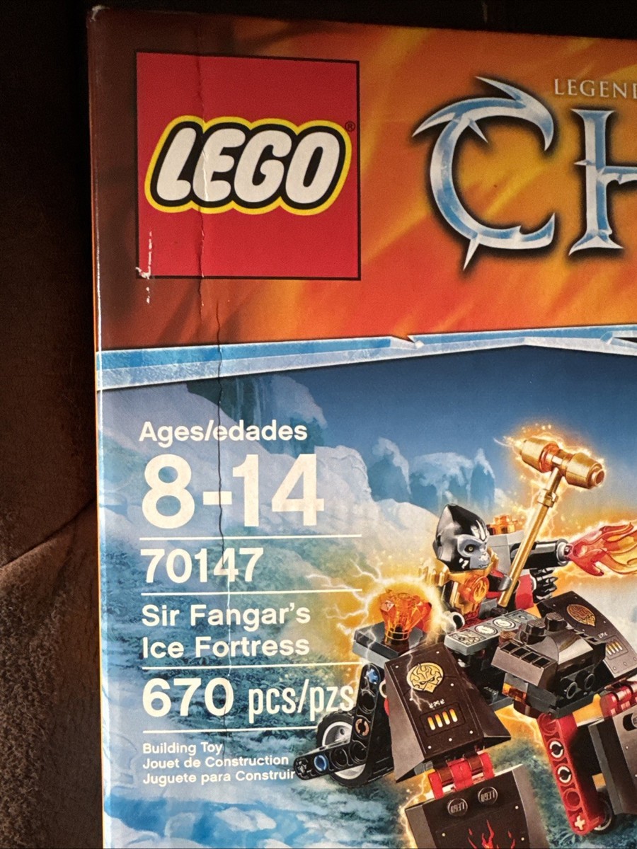 LEGO LEGENDS OF CHIMA: Sir Fangar's Ice Fortress (70147) for sale