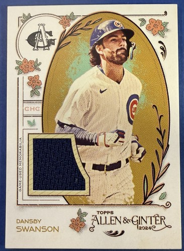 2024 Topps Allen & Ginter Game-Used RELIC Dansby Swanson
