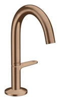 Axor One Waschtischmischer Select 140 Mit Push-Open Ablaufgarnitur Ausladung...