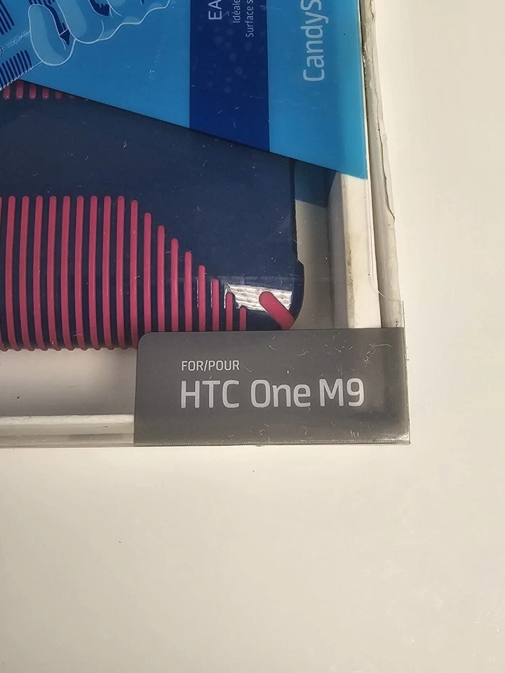 Funda Speck CandyShell Grip para HTC ONE M9 Frambuesa/Azul - Nueva Foto 3 de 3
